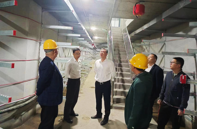 徐旭前往南昌縣河洲路項目、小藍(lán)大道快速化項目調(diào)研