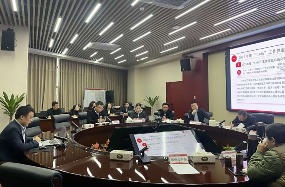 南昌市政建設集團召開工程部、招標成本部2023年度工作復盤總結會